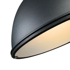 Suspension industrielle intelligente noire 53 cm avec A60 Wifi - Sicko