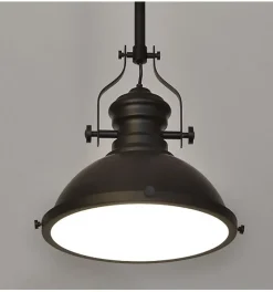 Suspension Industrielle Noire - Neris