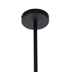 Suspension industrielle noire - 4 Laser