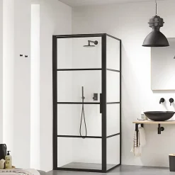 Suspension industrielle petite noire mate - Sicko