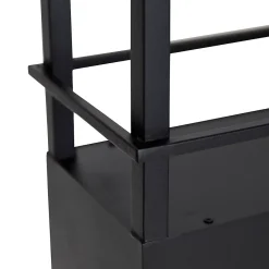 Suspension intelligente noire avec support incl. 4 GU10 Wifi - Cage Rack