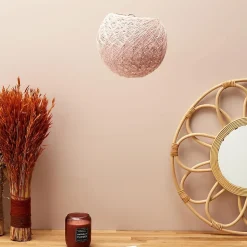 SUSPENSION INTERIEUR ROSE 20CM M6