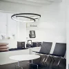 Suspension intégrée LED Swirl décorative Blanc, 3000K