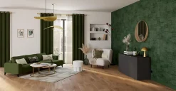 Suspension Jodhpur laiton doré E27 40W IP20 Ø80cm x H.126cm Seynave