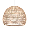 Suspension Joy - rotin et métal - D58 cm - Atmosphera
