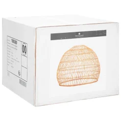 Suspension Joy - rotin et métal - D58 cm - Atmosphera