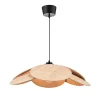 Suspension Kenya E27 15W ⌀70xH.100cm noir GoodHome