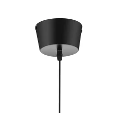Suspension Kenya E27 15W ⌀70xH.100cm noir GoodHome