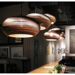 Suspension Led forme boule diamètre 43 cm - Graypants - Disc