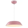 Suspension LED gamelle rose 6W (Eq. 48W) Diam. 350mm