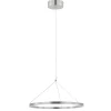 Suspension LED intégrée variable Taphao 2350lm 40W IP20 GoodHome argent