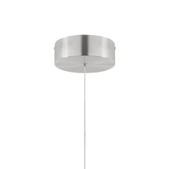 Suspension LED intégrée variable Taphao 2350lm 40W IP20 GoodHome argent