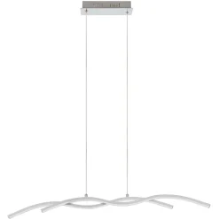 Suspension LED intégréevariable LED intégrée Alani 1850lm 24W IP20 GoodHome argent