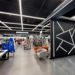 Suspension Linéaire LED 120cm 40W Interconnectable NOIR - SILAMP