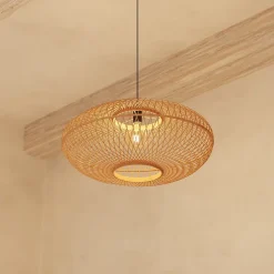 Suspension Loren - bambou D60 cm - Atmosphera