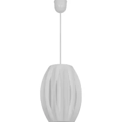 Suspension Lufira GoodHome E27 blanc