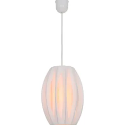 Suspension Lufira GoodHome E27 blanc