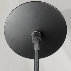 Suspension lumineuse ajustable en béton rouge - CALO 5164