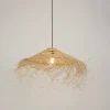 Suspension Medina E27 IP20 15W ø.50 x H. 86 cm Corep coloris naturel