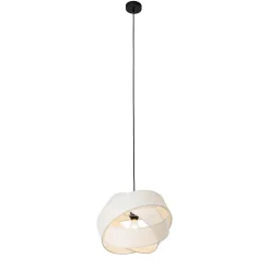 Suspension moderne blanche - Cloth