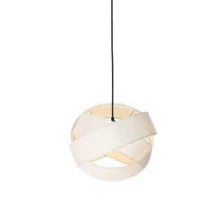 Suspension moderne blanche - Cloth