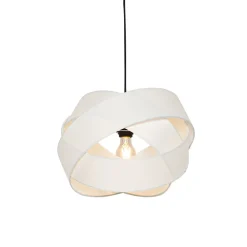 Suspension moderne blanche - Cloth