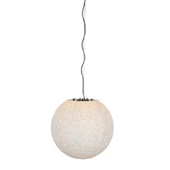 Suspension moderne d'extérieur grise 56 cm IP65 - Nura