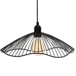 Suspension métal filaire Galt noir D34