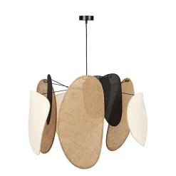 Suspension métal lin jute Almeria D66