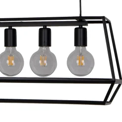 Suspension Nantan GoodHome E27 noir mat