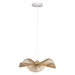 Suspension naturelle beige diamètre 42cm
