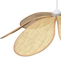 Suspension naturelle beige diamètre 68cm