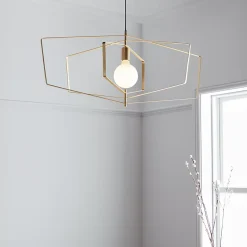 Suspension Nedoki GoodHome E27 or L.130 x H.178 x ⌀90cm