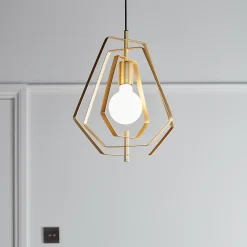 Suspension Nedoki GoodHome E27 or L.110 x H.155 x ⌀35cm