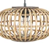 Suspension orientale en bambou 32 cm - Amira