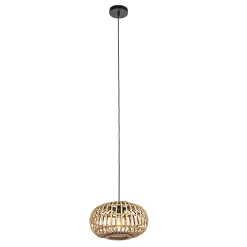 Suspension orientale en bambou 32 cm - Amira