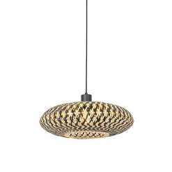 Suspension orientale en bambou noir 40 cm - Ostrava