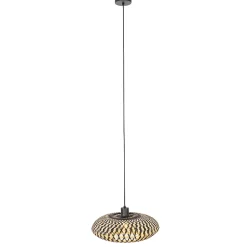 Suspension orientale en bambou noir 40 cm - Ostrava