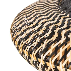 Suspension orientale en bambou noir 50 cm - Ostrava