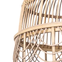 Suspension orientale en rotin 49 cm - Michelle