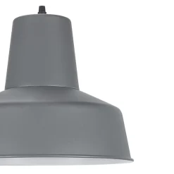 Suspension Orous 3 lumières E27 45W ⌀24,5xL.93,5xH.110cm gris foncé GoodHome