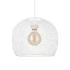 Suspension Osiglia GoodHome E27 blanc mat