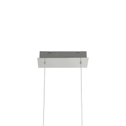 Suspension Papua LED intégrée 3500lm 41W ⌀10xL.90xH.110cm chrome Goodhome
