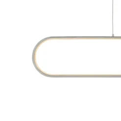 Suspension Papua LED intégrée 3500lm 41W ⌀10xL.90xH.110cm chrome Goodhome