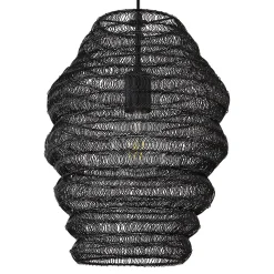 Suspension Pepalu GoodHome noir IP20 E27