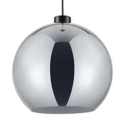 Suspension Pocyon shiny GoodHome 60W IP20 E27 argent