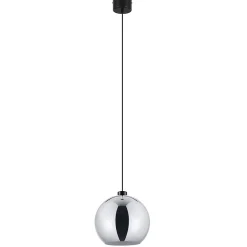 Suspension Pocyon shiny GoodHome 60W IP20 E27 argent
