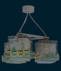Suspension pour enfants à 3 lampes The Night Train Former