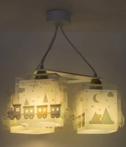 Suspension pour enfants à 3 lampes The Night Train Former