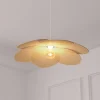 Suspension pétales Rym beige D62cm - Atmosphera